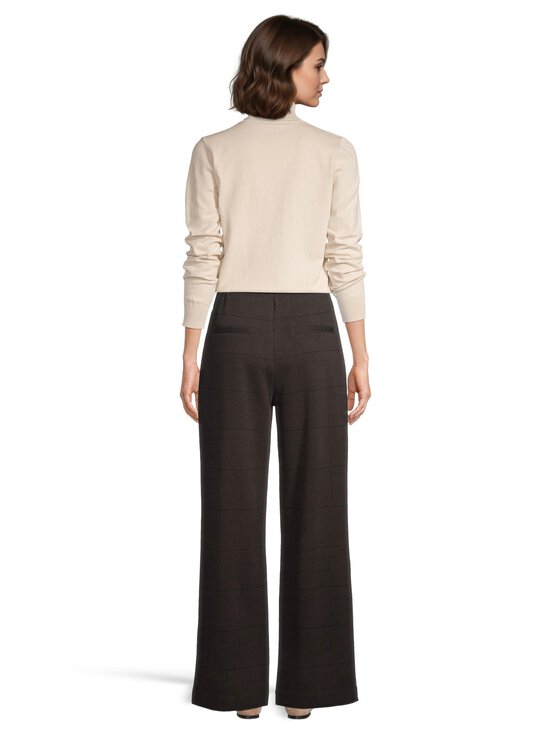 NOOM - Sahara Jersey -housut - BROWN/BLACK CHECK | Stockmann - photo 4