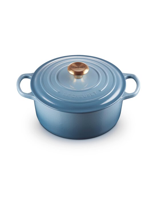 Le Creuset - Signature-pyöreä valurautapata 4.2 l - CHAMBRAY - photo 2 Le Creuset - Signature-pyöreä valurautapata 4.2 l - CHAMBRAY | Stockmann - photo 2