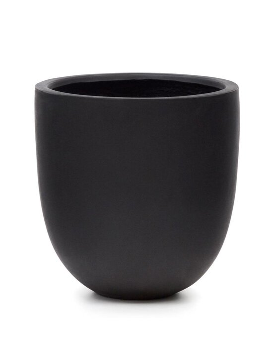 Kave Home - Aiguablava-ruukku musta ⌀ 56 cm - BLACK | Stockmann - photo 1