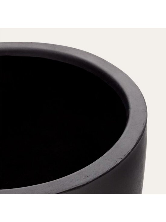 Kave Home - Aiguablava-ruukku musta ⌀ 56 cm - BLACK | Stockmann - photo 4
