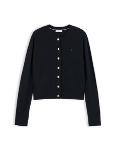 Tommy Hilfiger - Soft Wool Jersey Slim -neuletakki - BDS BLACK | Stockmann
