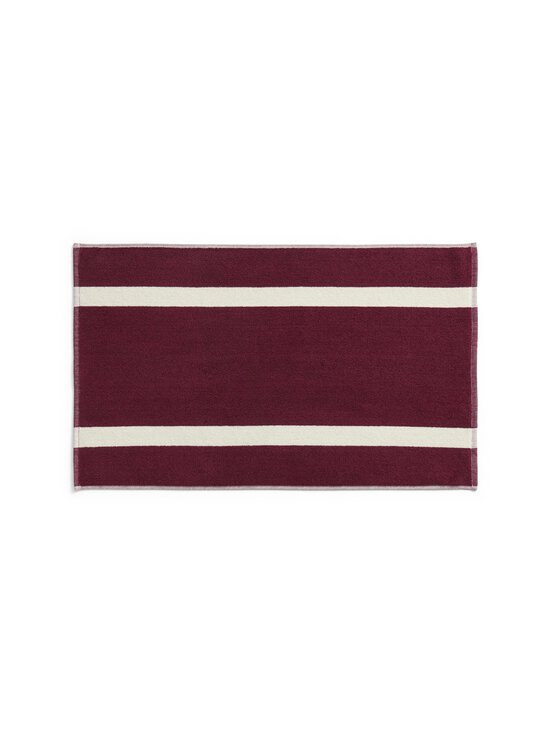 HAY - Stripe-kylpyhuonematto - BURGUNDY | Stockmann - photo 1