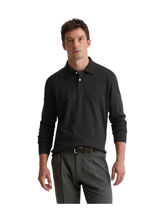 Marc O'Polo - Polo krekls ar garām piedurknēm - 990 BLACK | Stockmann - photo 3