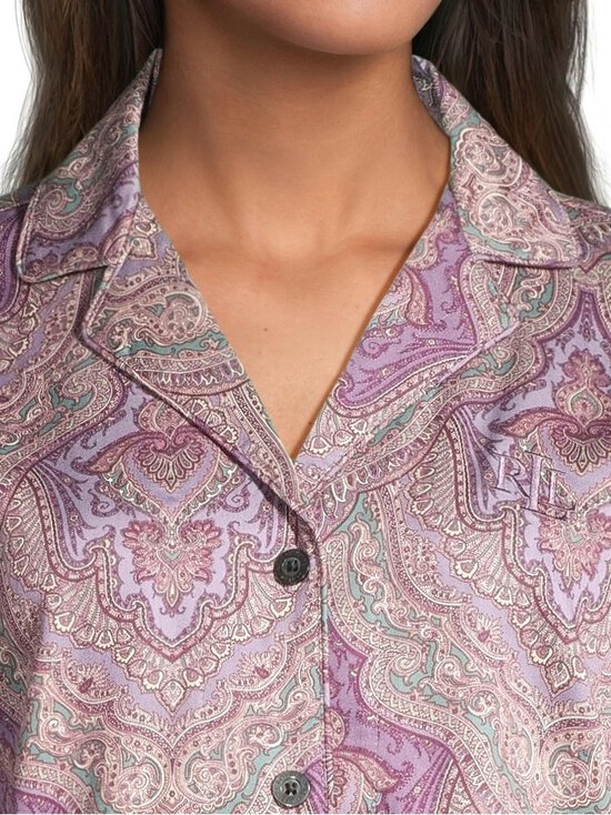 Lauren Ralph Lauren - Paisley-pyjama - 520 PURPL PAIS - photo 6 Lauren Ralph Lauren - Paisley-pyjama - 520 PURPL PAIS | Stockmann - photo 6