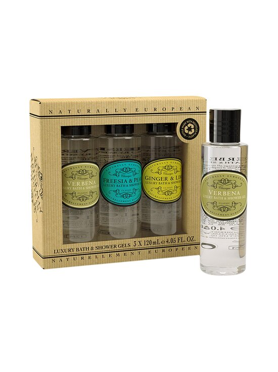 Dušigeeli kinkepakk Mini Shower Gel Collection 3 x 120 ml
