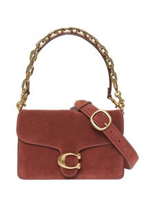 Coach - Chain Tabby Shoulder -nahkalaukku - B4/CLAY | Stockmann
