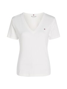 Tommy Hilfiger - New Slim Cody -trikoopaita - 02Z ECRU | Stockmann