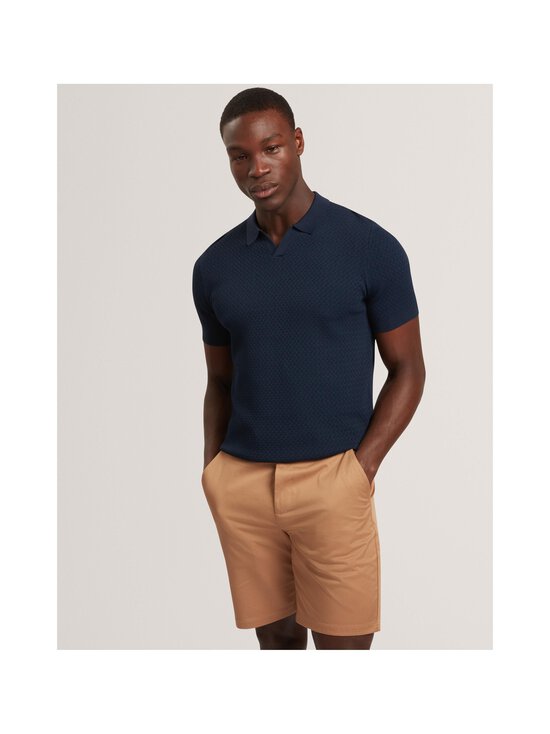 Ted Baker London - Luthenss Zig Zag - neulottu pikeepaita - NAVY | Stockmann - photo 2