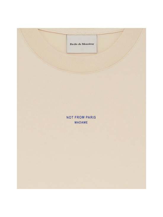 Drôle de Monsieur - Le T-shirt Slogan Classique t-paita - SD / SAND | Stockmann - photo 2