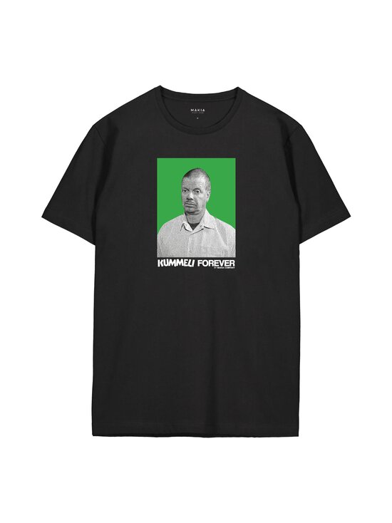 Makia - Tonni Forever Kummeli t-paita - 999 BLACK GREEN | Stockmann - photo 1