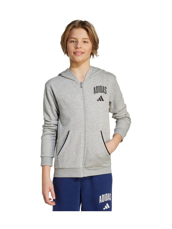 adidas Sportswear - Junior Logo -hupparitakki - JW2388 MGREYH/BLACK - photo 2 adidas Sportswear - Junior Logo -hupparitakki - JW2388 MGREYH/BLACK | Stockmann - photo 2