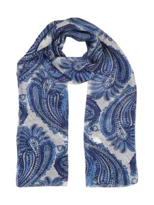 A+more - Hildy-silkkihuivi - BLUE/WHITE A+more - Hildy-silkkihuivi - BLUE/WHITE | Stockmann