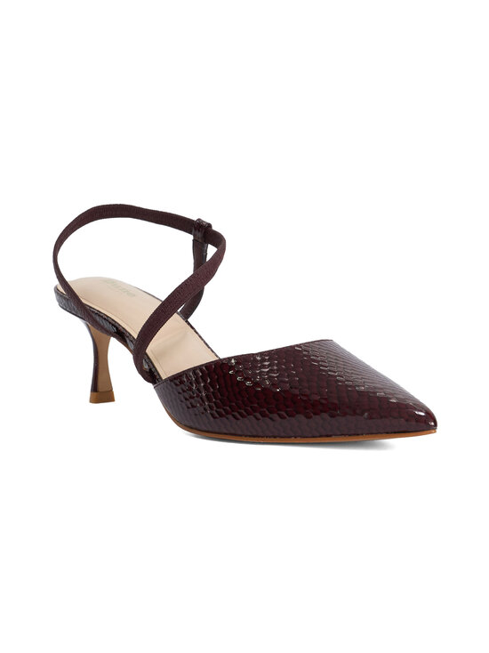 Dune London - Kontsakingad Charming Asymmetric Strap - BURGUNDY | Stockmann - photo 2