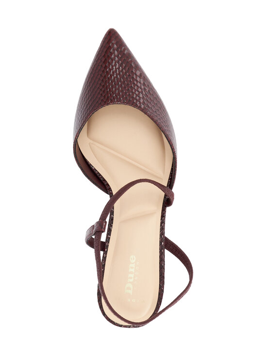 Dune London - Kontsakingad Charming Asymmetric Strap - BURGUNDY | Stockmann - photo 4