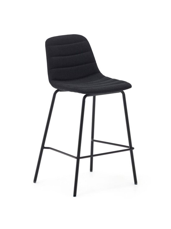 Kave Home - Zunilda-baarituoli musta/musta K 65 cm - BLACK | Stockmann - photo 1