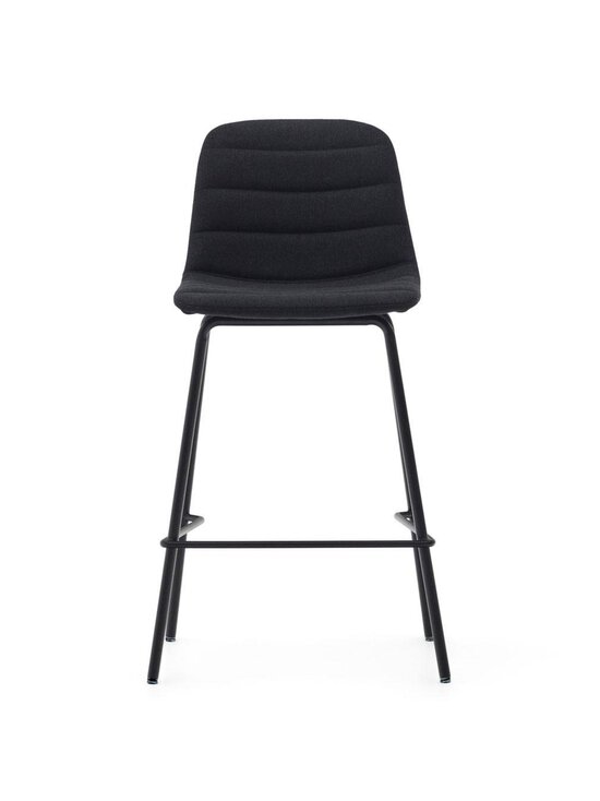 Kave Home - Zunilda-baarituoli musta/musta K 65 cm - BLACK | Stockmann - photo 4
