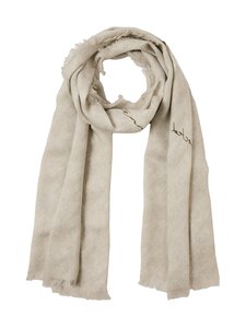 Selected - Sunna Scarf - BIRCH DETAIL:MELANGE | Stockmann