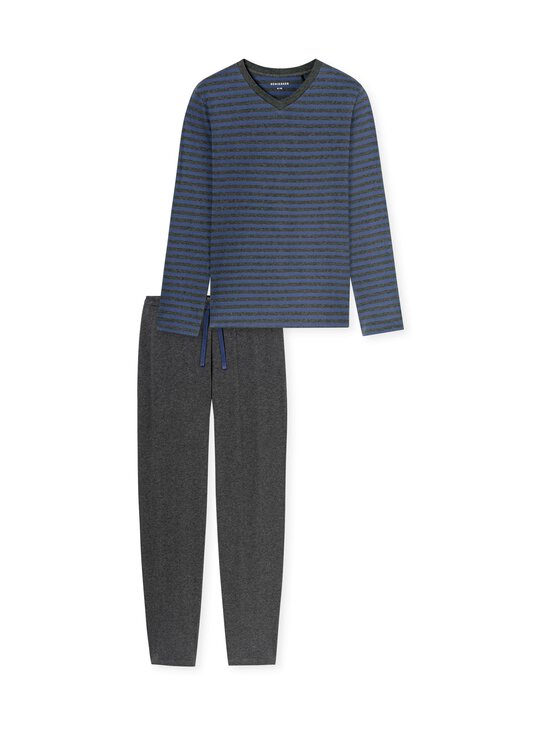 Schiesser - Pyjama Long  -pyjamapaita ja pyjamahousut - 843 FADED DENIM | Stockmann - photo 1