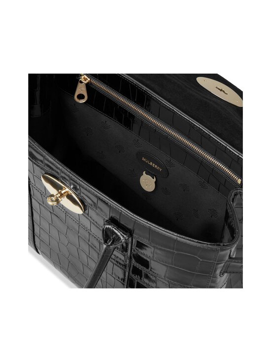 Mulberry - Bayswater Croc -käsilaukku - A100 BLACK | Stockmann - photo 4