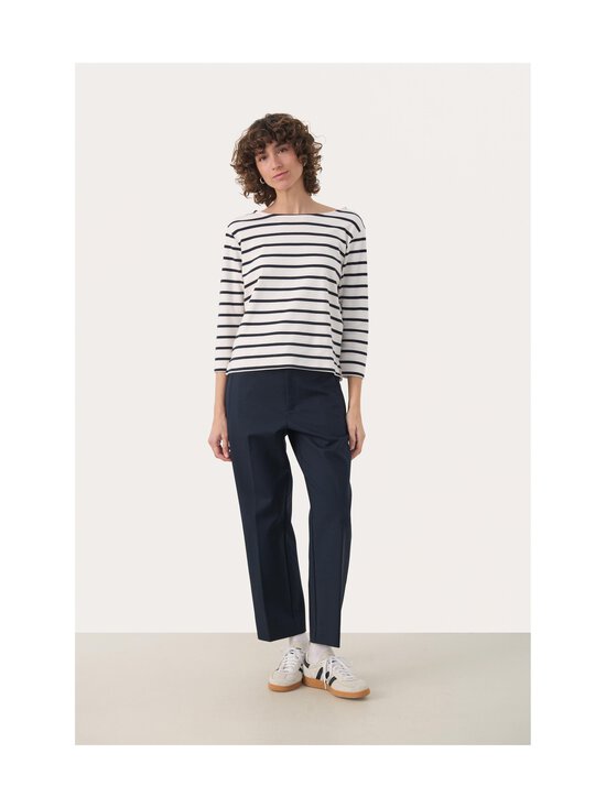Part Two - NelaPW-trikoopaita - 303998 DARK NAVY STRIPE | Stockmann - photo 3
