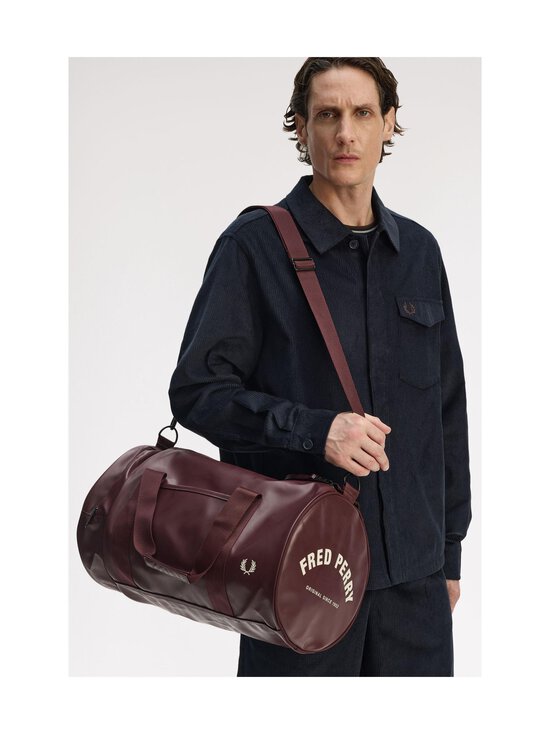 Fred Perry - Tonal Classic Barrel -laukku - 597 OXBLOOD | Stockmann - photo 6