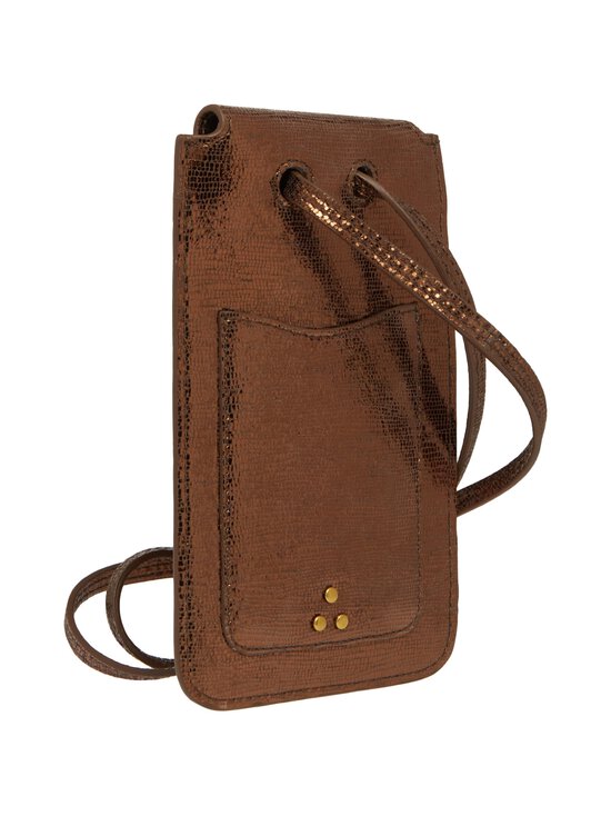Jerome Dreyfuss - Phone Pouch - BRONZE LAMÉ BRONZE - photo 2 Jerome Dreyfuss - Phone Pouch - BRONZE LAMÉ BRONZE | Stockmann - photo 2