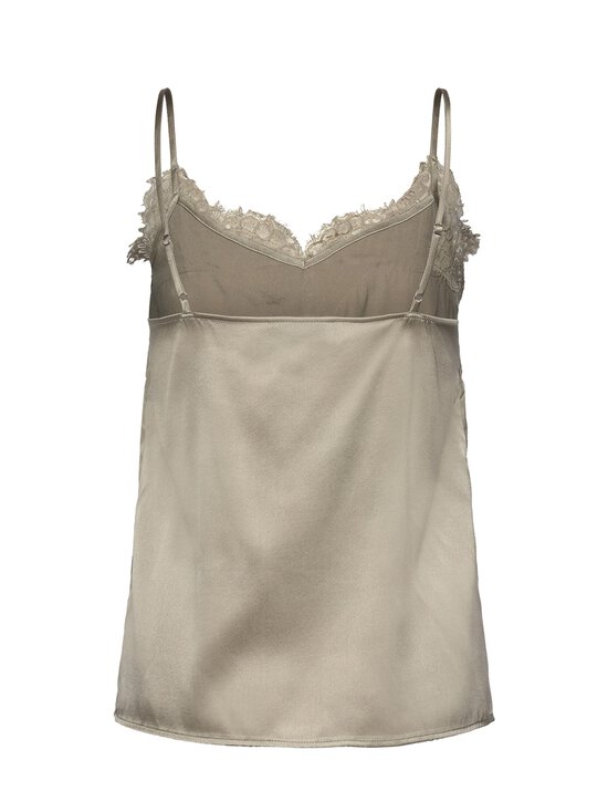 Rosemunde - RWJade Lace -naruolkaimellinen silkkitoppi - 163 ABBEY STONE | Stockmann - photo 2