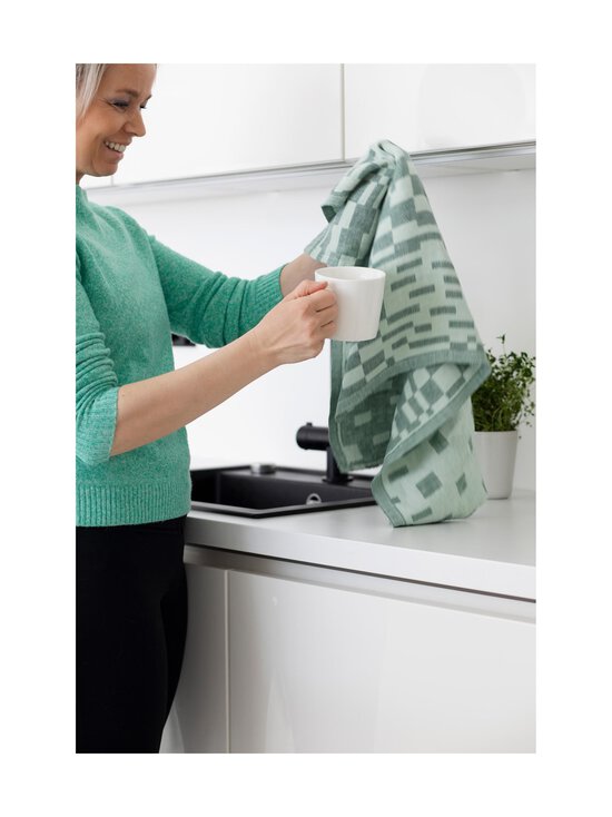 Lapuan Kankurit - Koodi virtuves dvielis 48 x 70 cm - 4 GREEN-MINT | Stockmann - photo 2