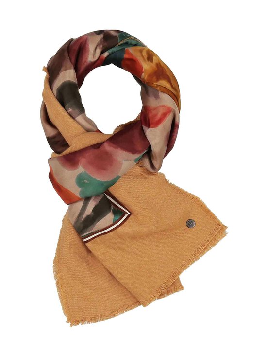 Fraas - Flower double layer -huivi - 180 180 CAMEL - photo 3 Fraas - Flower double layer -huivi - 180 180 CAMEL | Stockmann - photo 3