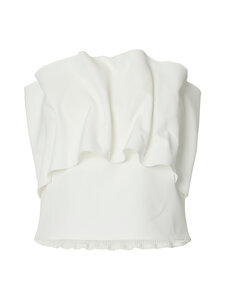 Selected - SlfVinelle Pleated Bandeau -toppi - SNOW WHITE | Stockmann