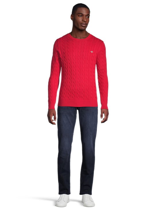 GANT - Palmikkoneule - 630 RUBY RED - photo 2 GANT - Palmikkoneule - 630 RUBY RED | Stockmann - photo 2