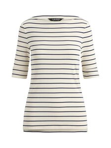 Lauren Ralph Lauren - Judy T-krekls - MASCARPONE CREAM/LAUREN NAVY | Stockmann