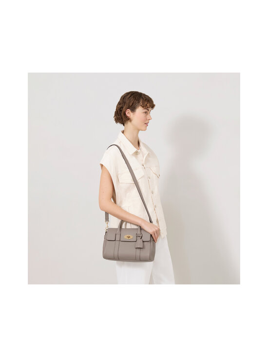 Mulberry - Bayswater Satchel Heavy Grain -käsilaukku - F924 CASHMERE TAUPE | Stockmann - photo 6
