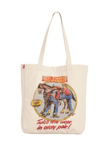 Levi's - Everyday Graphic Tote Circular -kangaskassi - 0000000243 CIRCULAR SADDLEMA | Stockmann