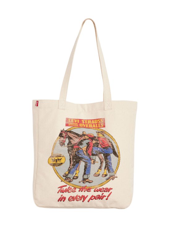 Levi's - Everyday Graphic Tote Circular -kangaskassi - 0000000243 CIRCULAR SADDLEMA | Stockmann - photo 1