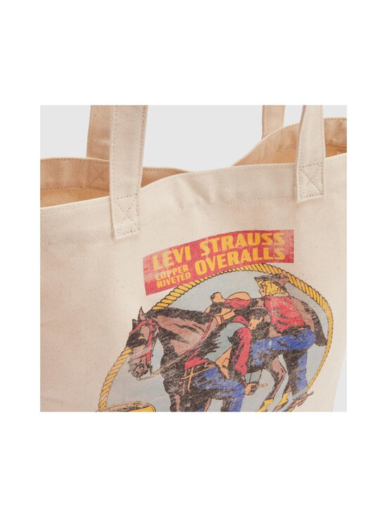 Levi's - Everyday Graphic Tote Circular -kangaskassi - 0000000243 CIRCULAR SADDLEMA | Stockmann - photo 3