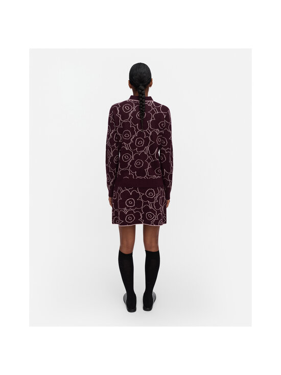 Marimekko - Toistuva Piirto Unikko -hame - 430 WINE RED, LIGHT PINK | Stockmann - photo 3