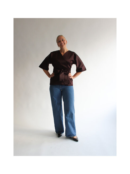 Lili Marleena - Kimono Shiny - BROWN | Stockmann - photo 2