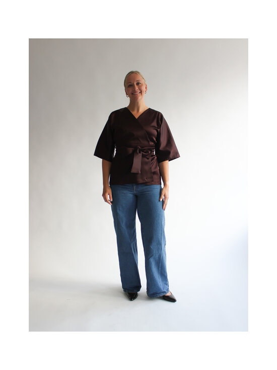 Lili Marleena - Kimono Shiny - BROWN | Stockmann - photo 4