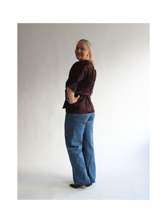 Lili Marleena - Kimono Shiny - BROWN | Stockmann - photo 5