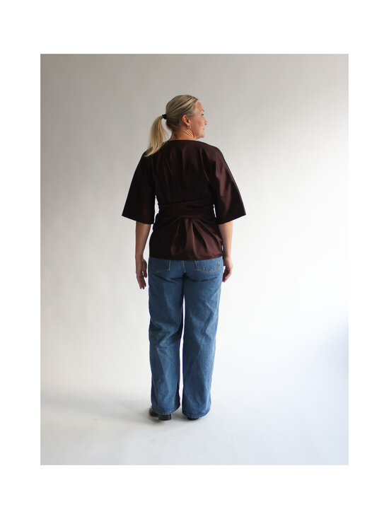 Lili Marleena - Kimono Shiny - BROWN | Stockmann - photo 6