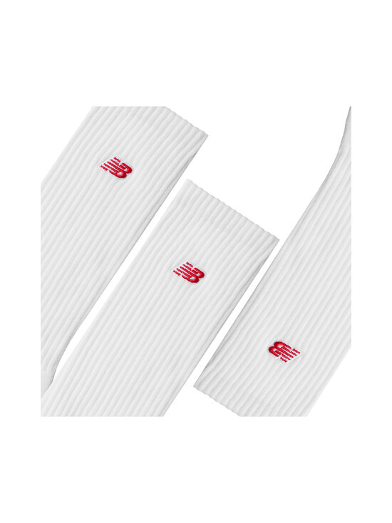 New Balance - Patch Logo Crew zeķes 3-pāri - WT WHITE | Stockmann - photo 3