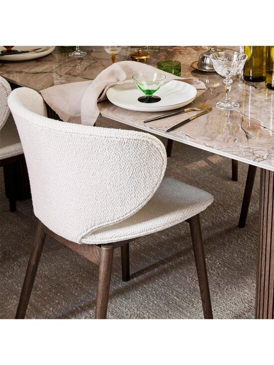 BoConcept - Hamilton-tuoli Lazio-kangas 3090 valkoinen/tumma tammi - WHITE | Stockmann - photo 3