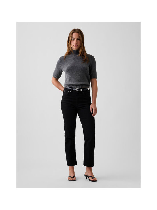 GAP - High Rise 90s Straight Crop džinsi - BLACK WASH | Stockmann - photo 2