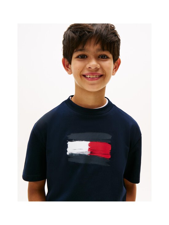Tommy Hilfiger - Flag Archive t-krekls - C1G DARK NIGHT NAVY | Stockmann - photo 5