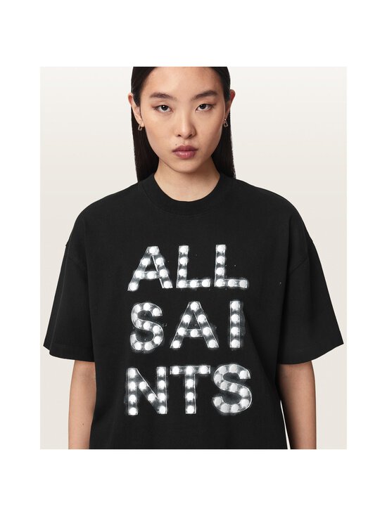 Allsaints - Neon Etta t-paita - BLACK | Stockmann - photo 6