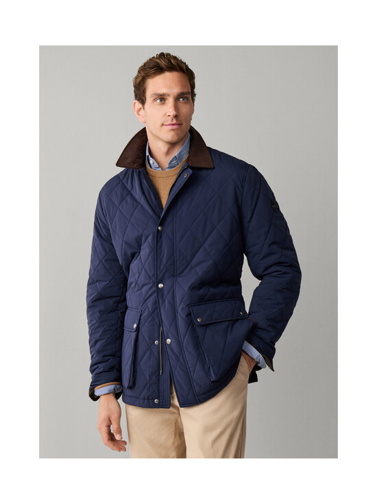 Hackett London - Quilted-tikkitakki - 582 BLUE | Stockmann - photo 3
