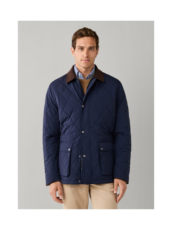 Hackett London - Quilted-tikkitakki - 582 BLUE | Stockmann - photo 4