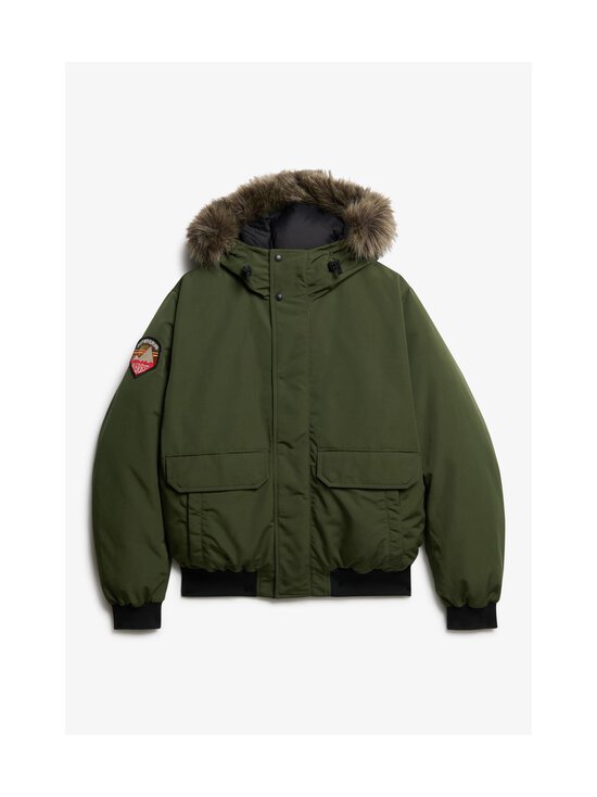 Superdry - Everest Faux Fur bomberjaka - 1KM SURPLUS GOODS OLIVE GREEN - photo 2 Superdry - Everest Faux Fur bomberjaka - 1KM SURPLUS GOODS OLIVE GREEN | Stockmann - photo 2