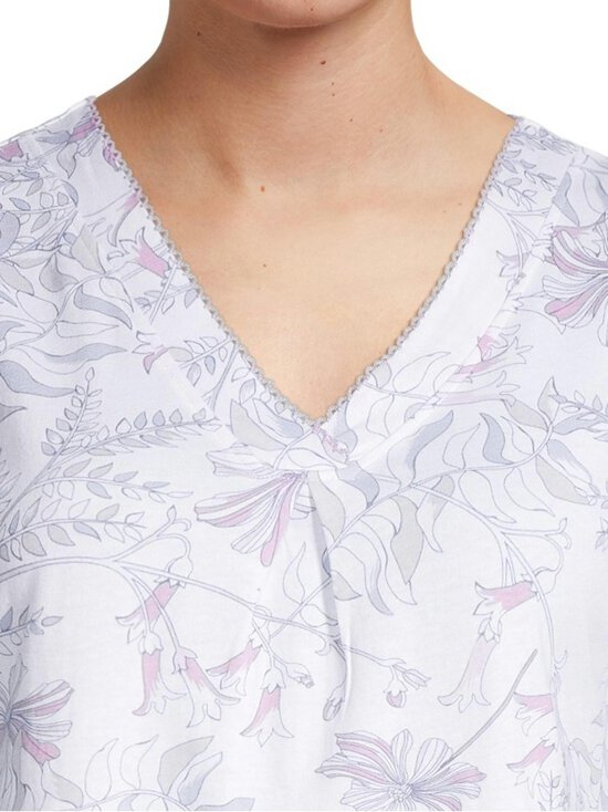 Damella - Flower-yöpaita - 324 BLUE/PINK | Stockmann - photo 4